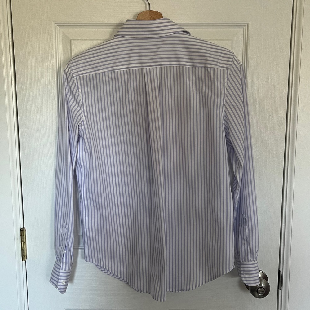 Brooks Brothers Non-Iron Bengal Stripe Dress Shirt Size 6 - Picture 5 of 6